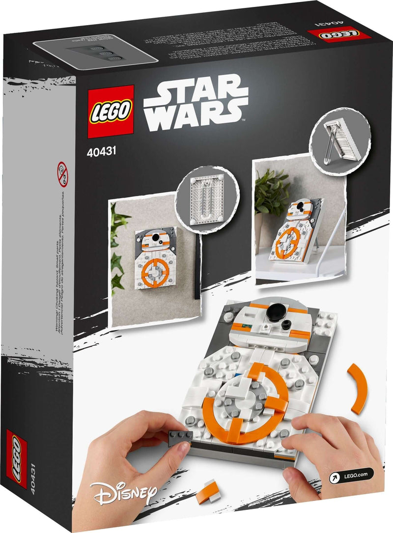 LEGO Brick Sketches 40431 BB-8 back box art