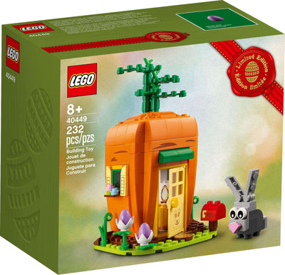 LEGO 40449 Easter Bunny's Carrot House front box art