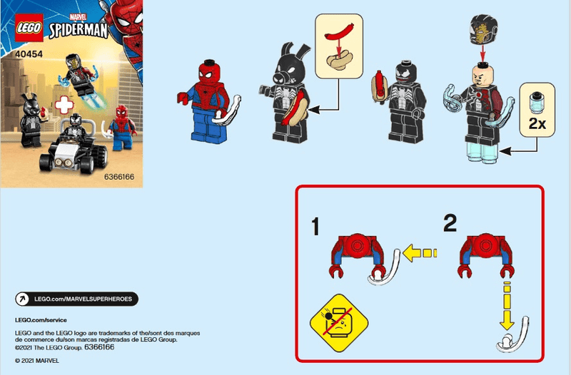 Lego spider man iron venom sale