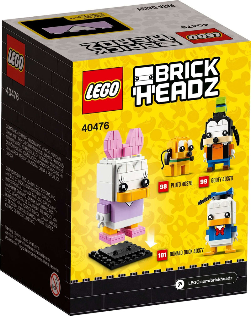 LEGO BrickHeadz 40476 Daisy Duck back box art