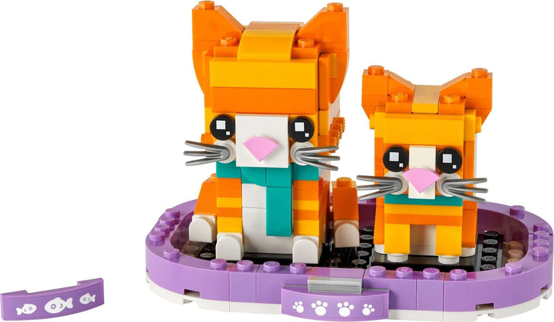 LEGO BrickHeadz 40480 Ginger Tabby