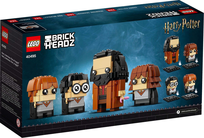 LEGO BrickHeadz 40495 Harry, Hermione, Ron & Hagrid back box