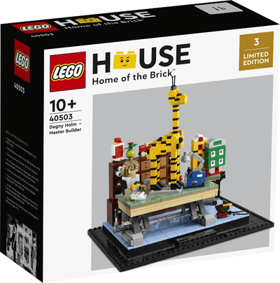 LEGO 40503 Dagny Holm - Master Builder front box art