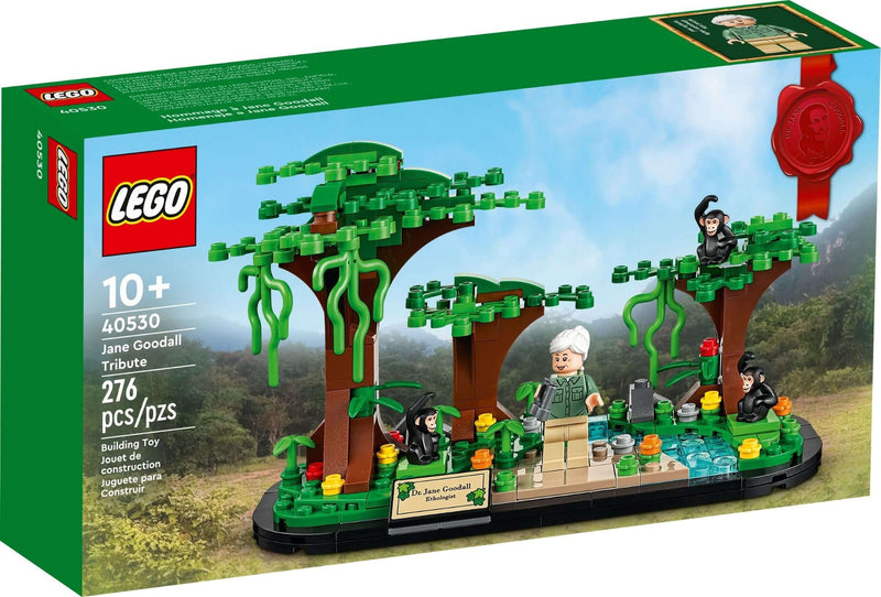 LEGO 40530 Jane Goodall Tribute front box art