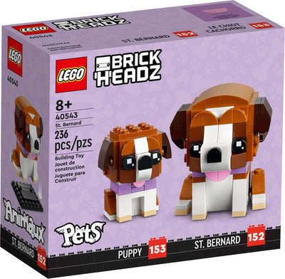 LEGO BrickHeadz 40543 St. Bernard front box art