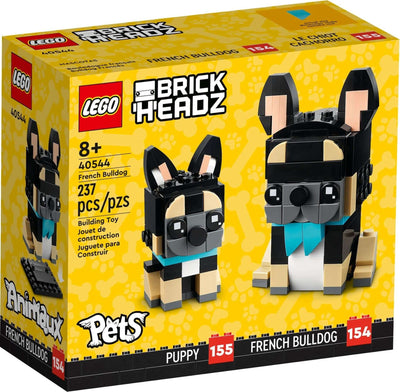 LEGO BrickHeadz 40544 French Bulldog front box art