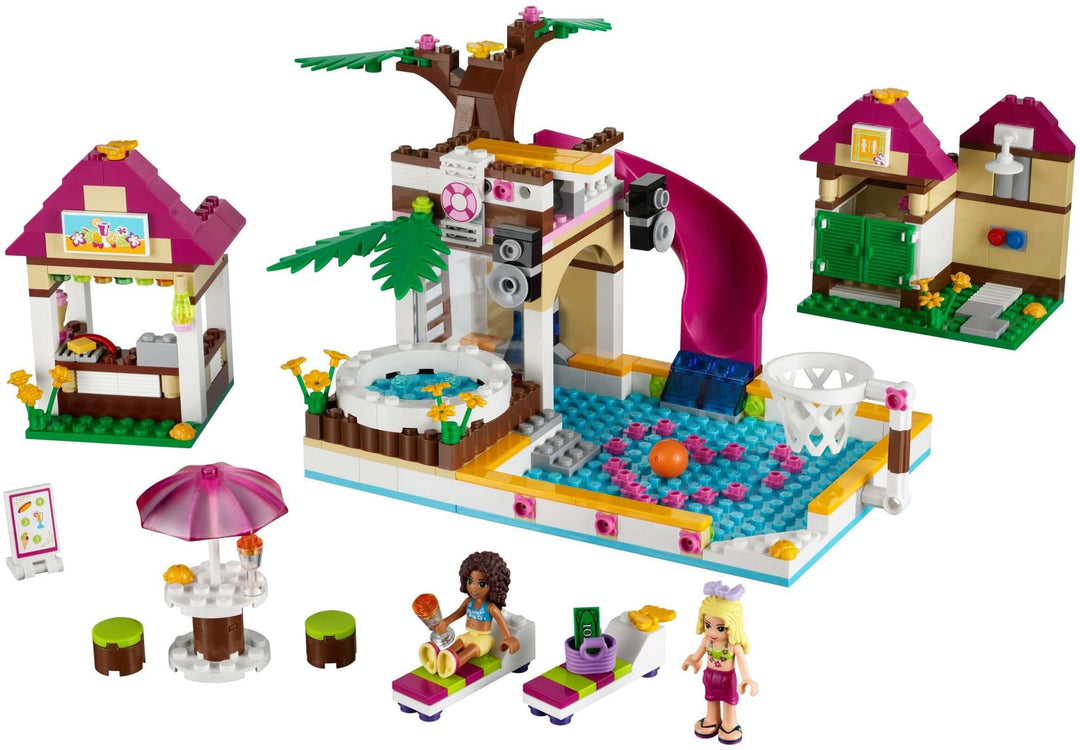 Heartlake Summer Pool Piscina Lego Friends Lego Friends 41313