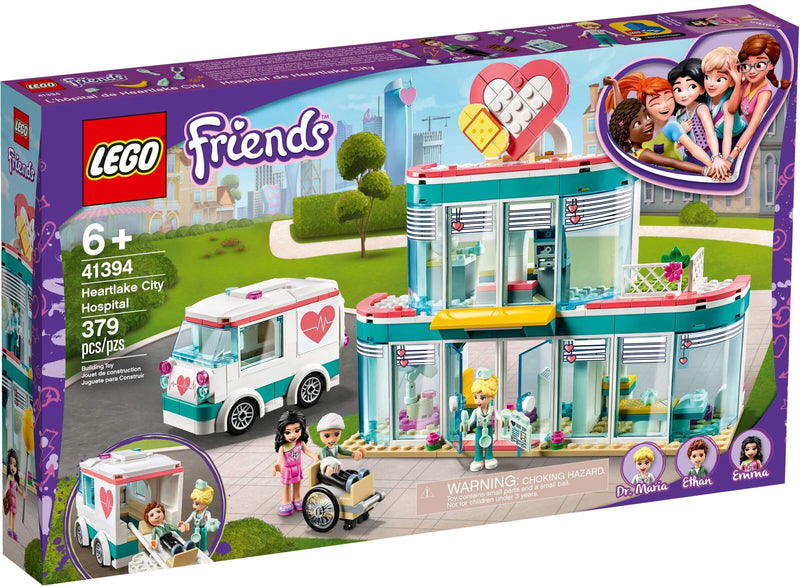 LEGO Friends 41394 Heartlake City Hospital front box art