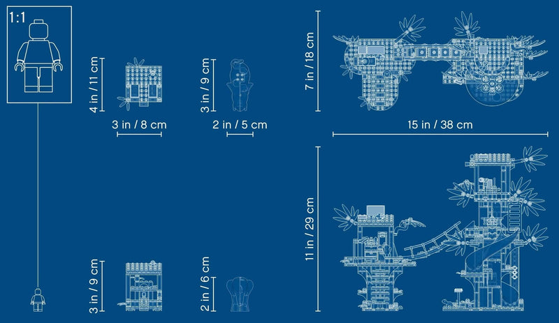 LEGO Friends 41424 Jungle Rescue Base blueprint