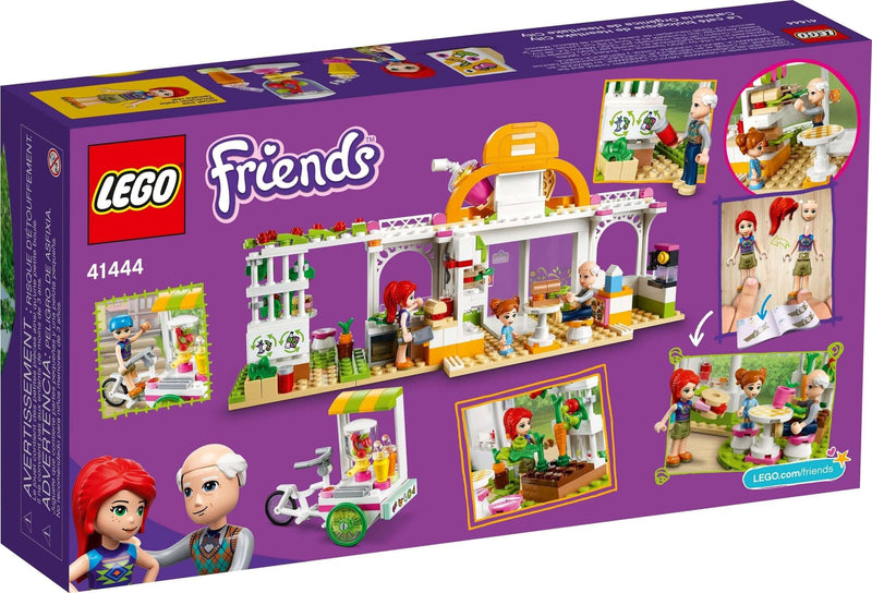 LEGO Friends 41444 Heartlake City Organic Cafe back box art