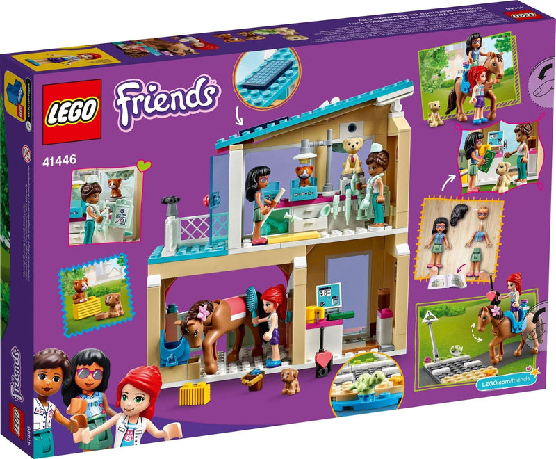 LEGO Friends 41446 Heartlake City Vet Clinic back box art