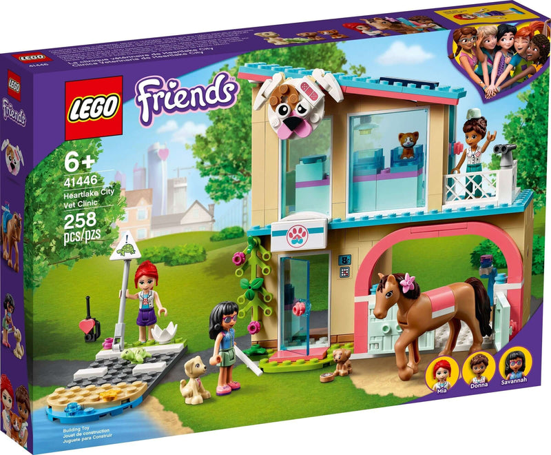 LEGO Friends 41446 Heartlake City Vet Clinic front box art