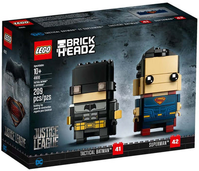 LEGO BrickHeadz 41610 Tactical Batman & Superman box set