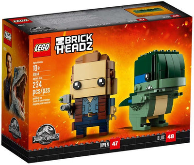 LEGO BrickHeadz 41614 Owen & Blue front box art