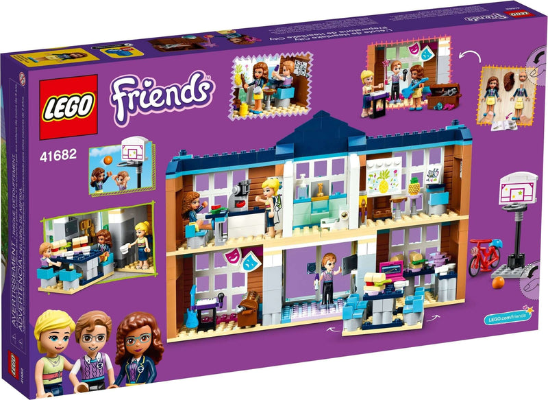 LEGO Friends 41682 Heartlake City School back box art