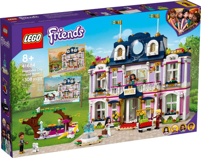 LEGO Friends 41684 Heartlake City Grand Hotel front box art