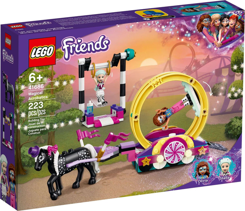 LEGO Friends 41686 Magical Acrobatics front box art