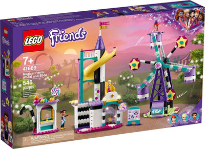 LEGO Friends 41689 Magical Ferris Wheel and Slide front box art