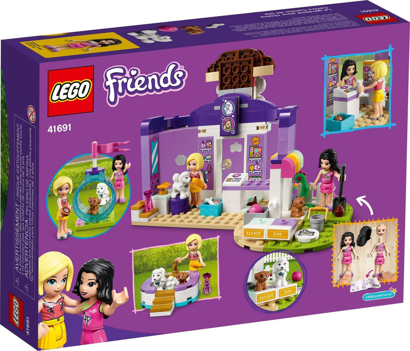 LEGO Friends 41691 Doggy Day Care back box art