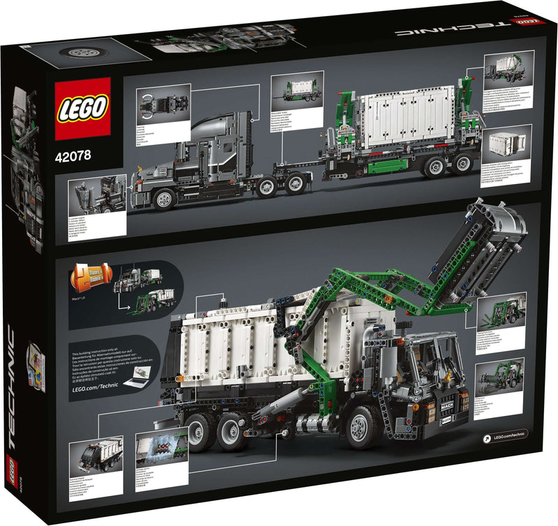 LEGO Technic 42078 Mack Anthem back box art