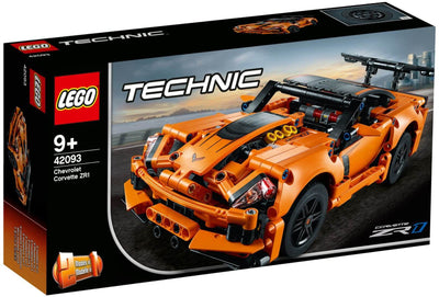 LEGO Technic 42093 Chevrolet Corvette ZR1 front box art