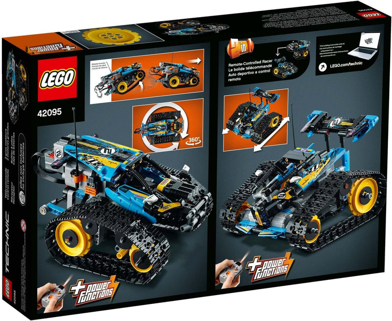 LEGO Technic 42095 Remote-Controlled Stunt Racer back box art