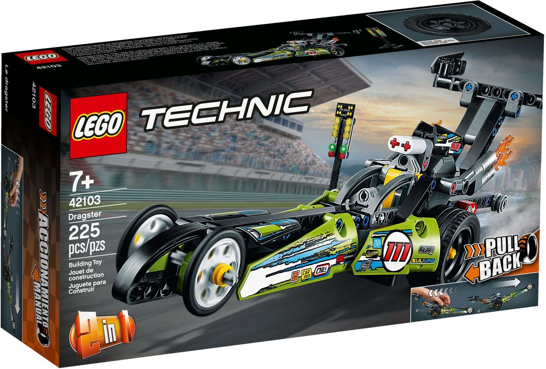 LEGO Technic 42103 Dragster Brickollector NZ