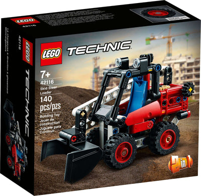 LEGO Technic 42116 Skid Steer Loader front box art