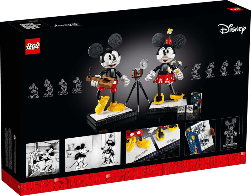 LEGO Disney 43179 Mickey Mouse & Minnie Mouse Buildable Characters