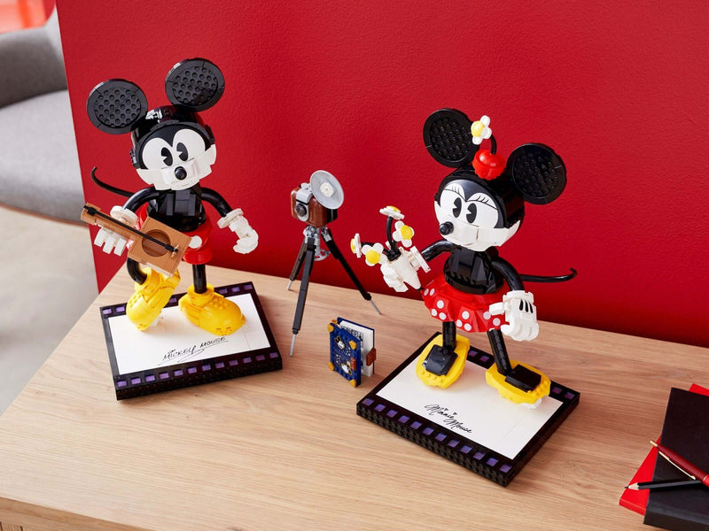 LEGO Disney 43179 Mickey Mouse & Minnie Mouse Buildable Characters