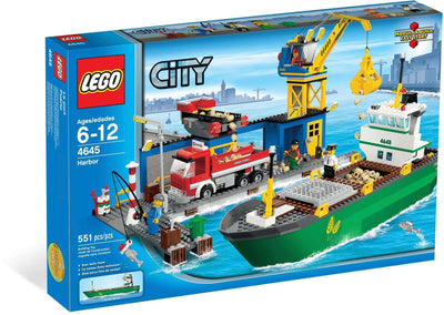 LEGO City 4645 Harbour front box art
