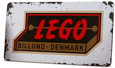 LEGO 5007016 VIP 1950's Retro Tin Sign