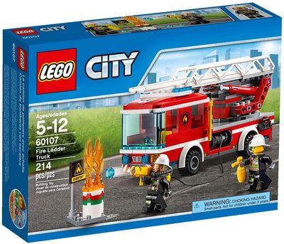 LEGO City 60107 Fire Ladder Truck box set