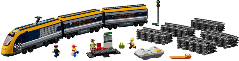 LEGO City 60197 Passenger Train (2018) and minifigures