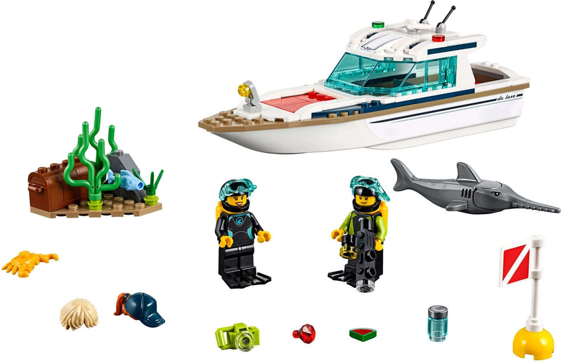 LEGO City 60221 Diving Yacht