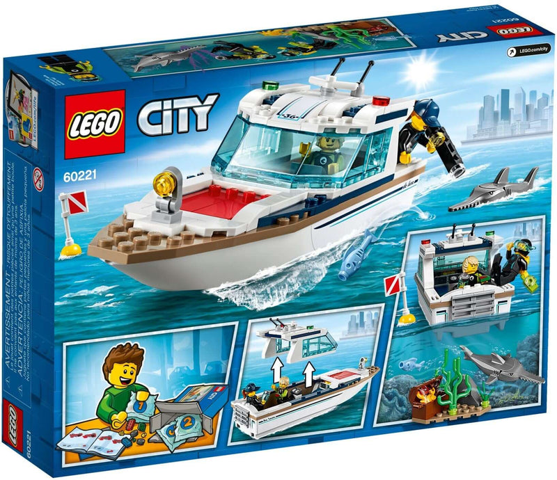 LEGO City 60221 Diving Yacht