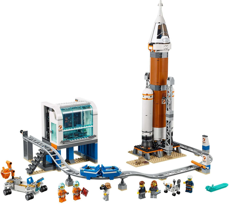 LEGO City 60228 Deep Space Rocket and Launch Control and minifigures
