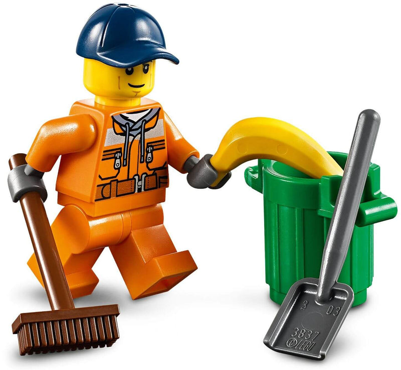 LEGO City 60249 Street Sweeper minifigures