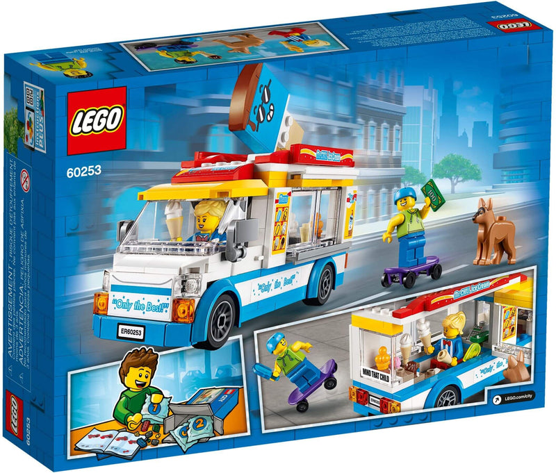 LEGO City 60253 Ice-Cream Truck back box art
