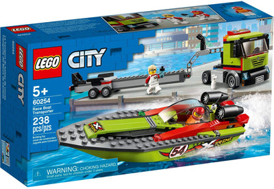 LEGO City 60254 Race Boat Transporter box set
