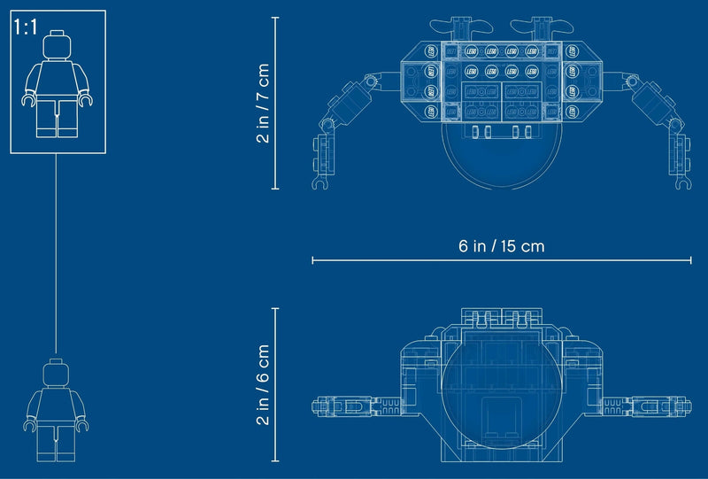LEGO City 60263 Ocean Mini-Submarine blueprint