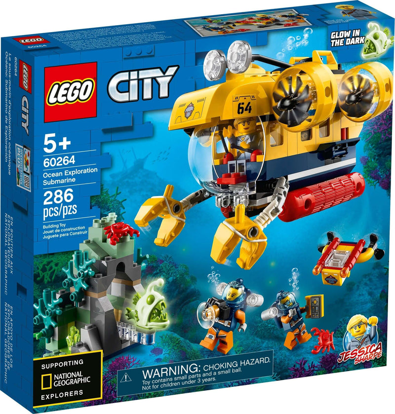 LEGO City 60264 Ocean Exploration Submarine box set