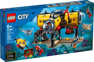 LEGO City 60265 Ocean Exploration Base box set