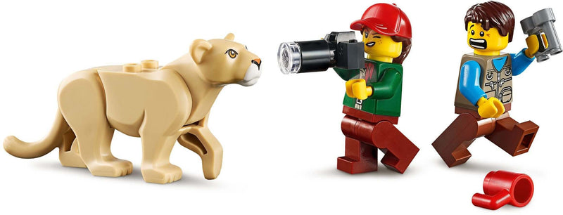 LEGO City 60267 Safari Off-Roader lion