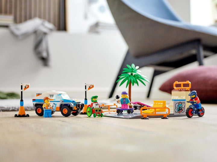 LEGO City 60290 Skate Park Brickollector NZ - Main Image