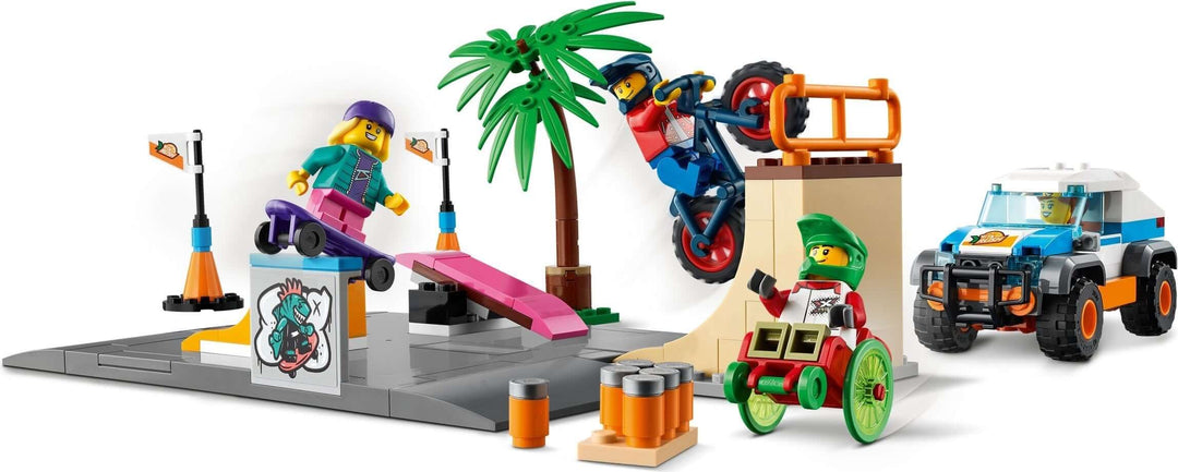LEGO City 60290 Skate Park Brickollector NZ - Main Image