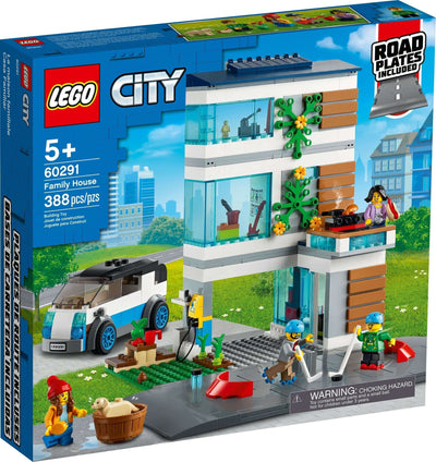 LEGO City 60291 Family House front box art
