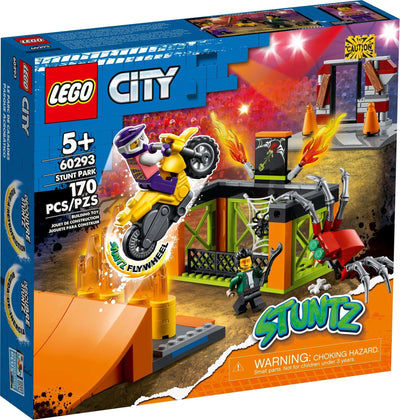 LEGO City 60293 Stunt Park front box art