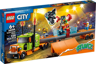 LEGO City 60294 Stunt Show Truck front box art