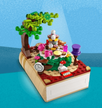 LEGO 6384694 Alice in Wonderland Bricktober 2021